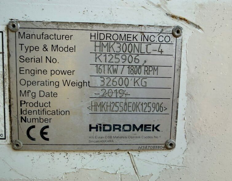 HIDROMEK  HMK300 NLC-4